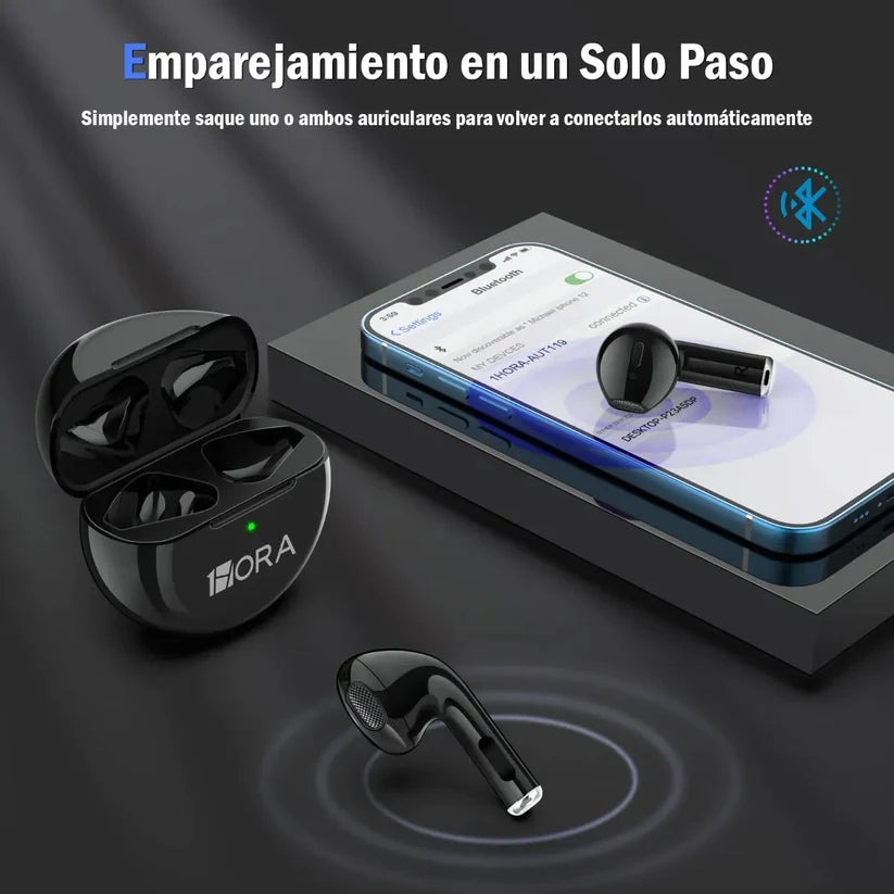 Auriculares Inalámbricos 1HORA AUT119 - Caja con 10 Pares