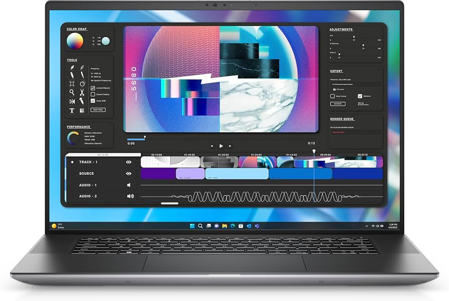 LapTop Dell Latitude 5680 I7 13800H 32GB RAM / 512GB Almacenamiento Tarjeta gráfica NVIDIA QUADRO A1000 DE 6GBB