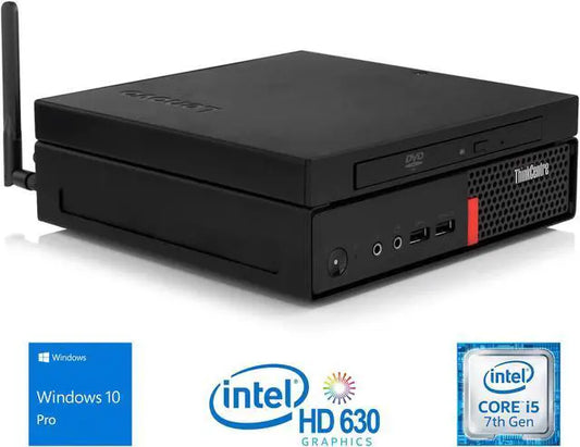 MINI CPU LENOVO THINCENTRE M910q i5 7500t - 8GB RAM / 240 GB Almacenamiento