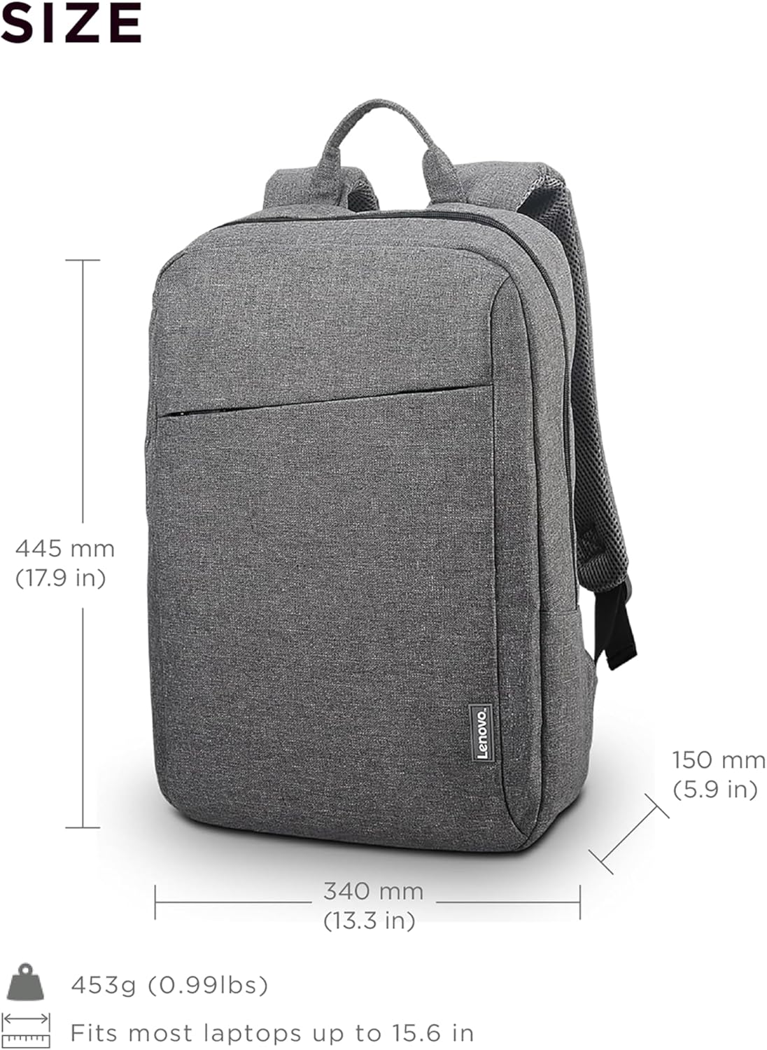 BACKPACK LENOVO B210 Color Gris