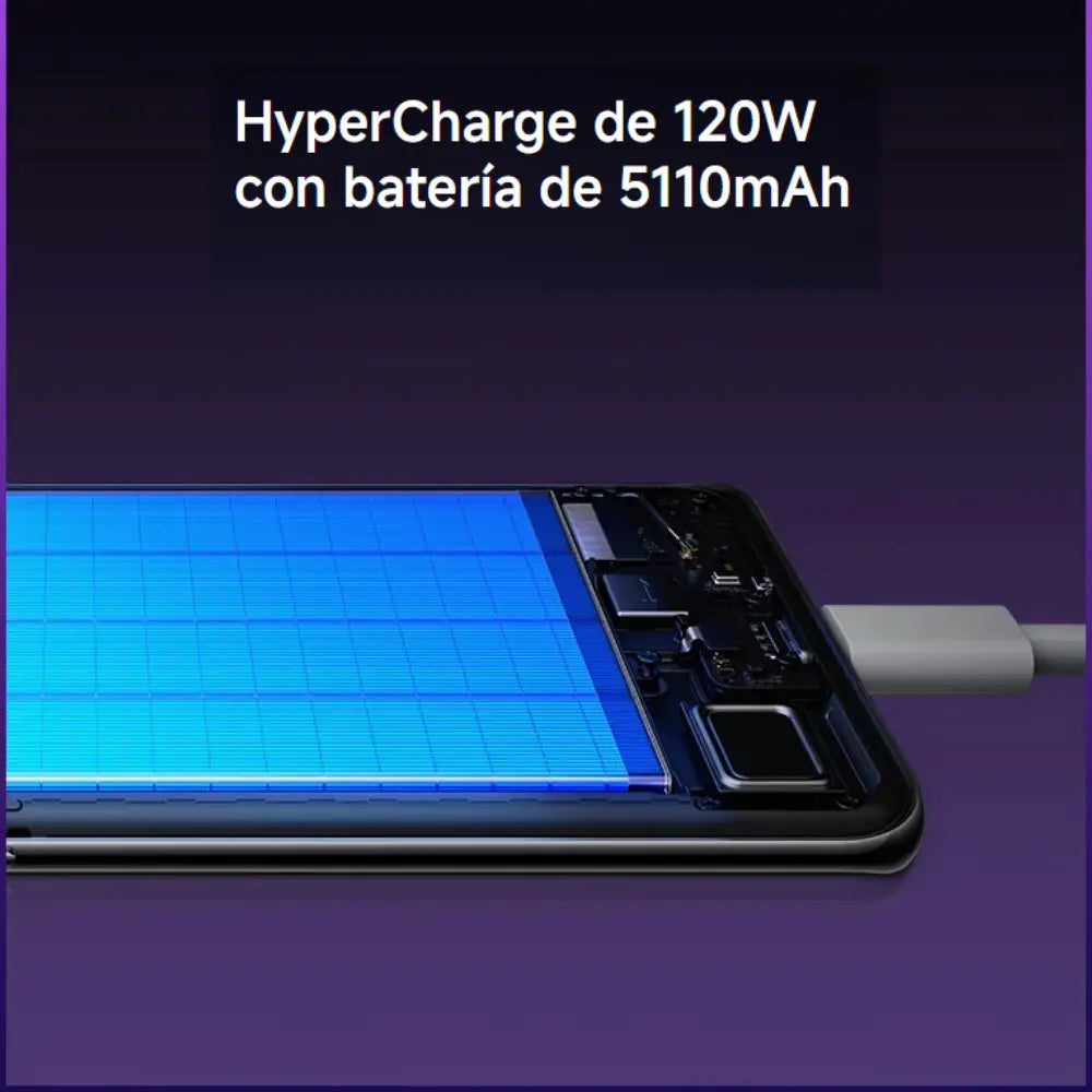 Xiaomi Redmi Note 14 Pro+ 5G - 8 GB de RAM / 256 GB de almacenamiento NEGRO