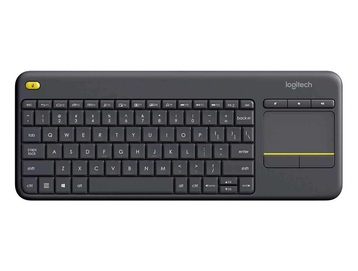 Teclado Inalámbrico K400 Plus con Touchpad