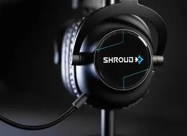 Audífonos Logitech SHROUD PRO X Wireless Gamer con sonido Envolvente y micrófono NUEVO